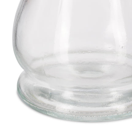ensemble de 12 lanternes en verre en 3 tailles