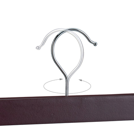set of 12 wooden hangers