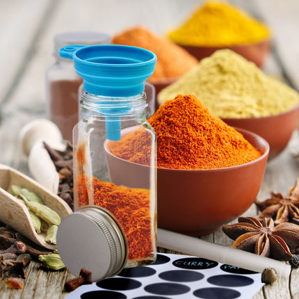 set of 16 spice jars