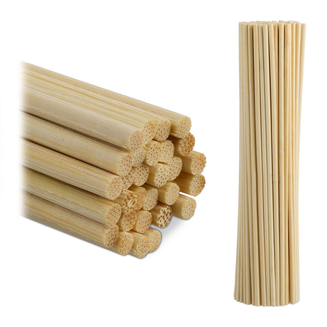 Set mit 200 Bambusstäben 30 cm