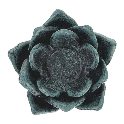 set of 2 Lotus-shaped tea light holders