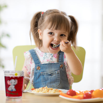 2er-Set Kindergläser mit Elefantenmotiv