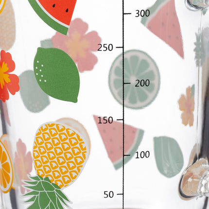 lot de 2 verres pour enfants à motifs de fruits