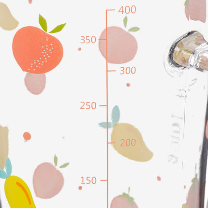 2er-Set Kindergläser mit Fruchtmotiven