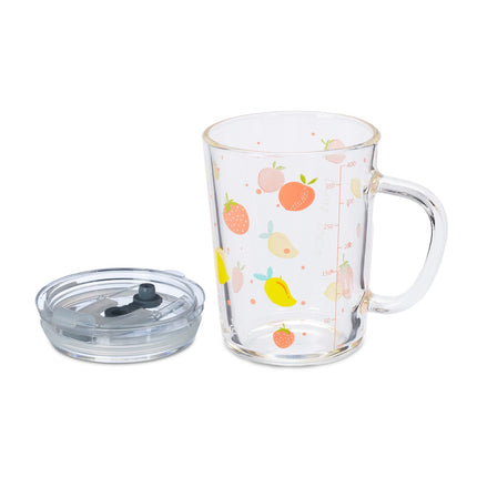 2er-Set Kindergläser mit Fruchtmotiven