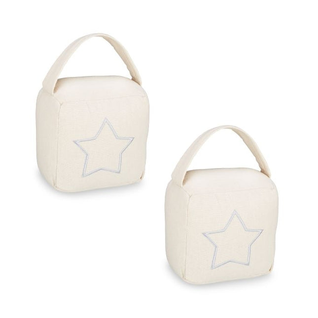 2er-Set Türstopper mit Sternmotiv