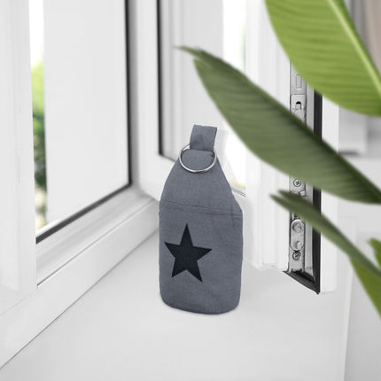 set of 2 door stops with star motif