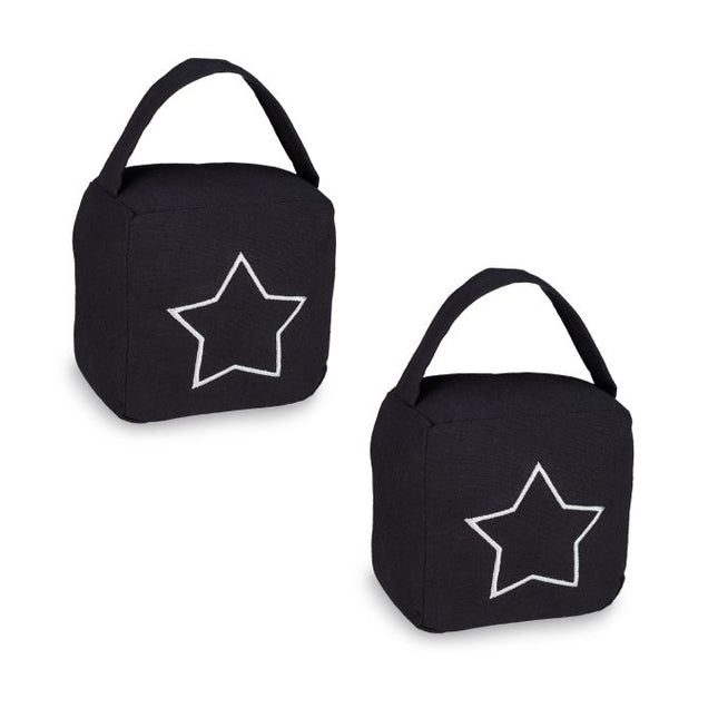2er-Set Türstopper mit Sternmotiv