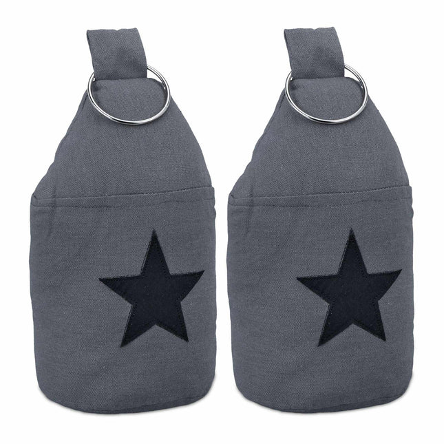2er-Set Türstopper mit Sternmotiv