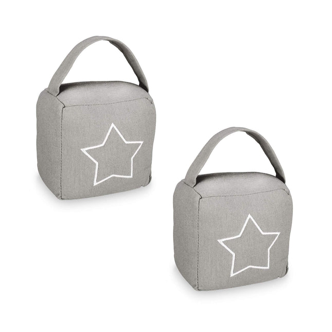 2er-Set Türstopper mit Sternmotiv