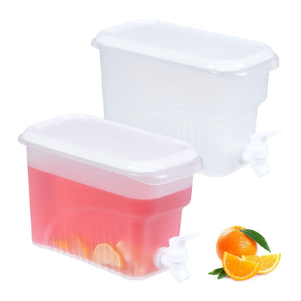 lot de 2 seaux à boire réfrigérateur 3 l