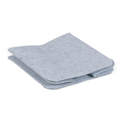 set of 2 felt storage baskets