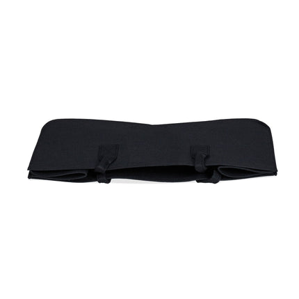 set of 2 firewood sacks made of felt Black
