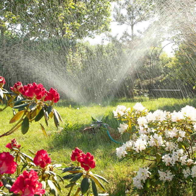 set of 2 lawn sprinklers 8 positions