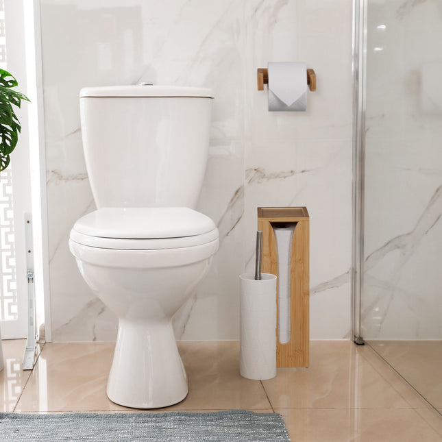 set of 2 parts for toilet roll holders