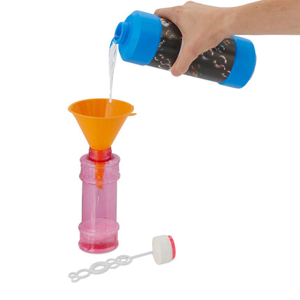 2er Set Nachfüllflaschen für Seifenblasen 1 l