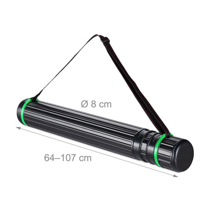 set of 2 retractable poster rolls