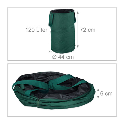 Sada 2 samostojných vaků na listí 120 l