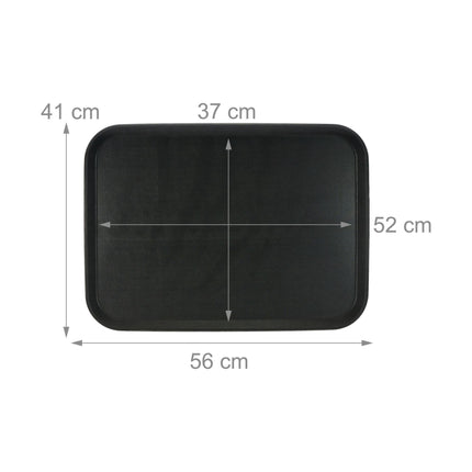 set of 2 serving trays 56 x 41 cm
