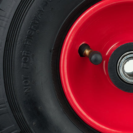 set van 2 wielen voor pick-up trucks 3.00-4 stalen velg