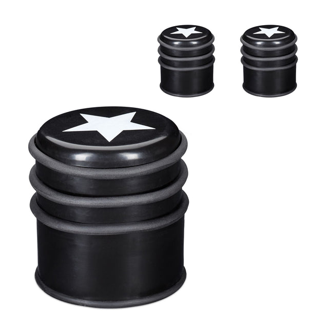 3er-Set Türstopper mit Sternmotiv