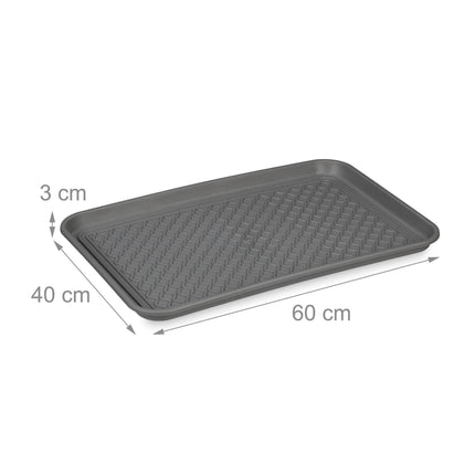 set van 3 lekbakken voor schoenen 60 x 40 cm