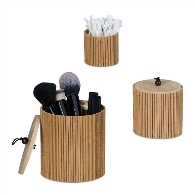 set of 3 storage boxes with lids