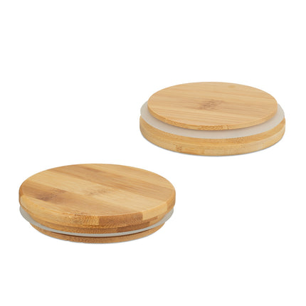 set of 3 storage jars with lids 1500 ml