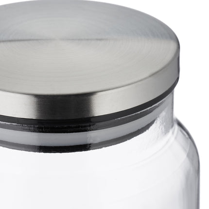 lot de 3 bocaux de conservation avec couvercles 700 ml