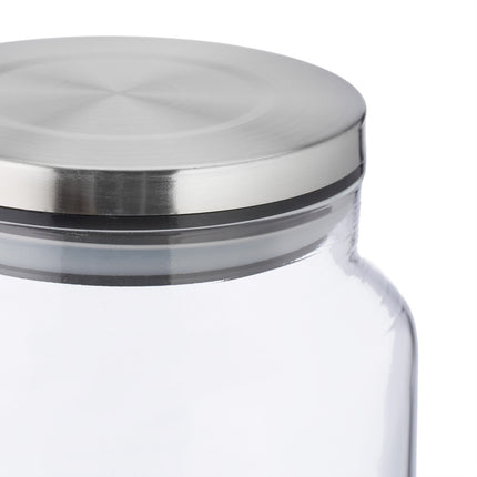 lot de 3 bocaux de conservation avec couvercles 850 ml