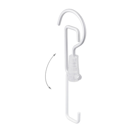 set of 5 clothes rail hooks