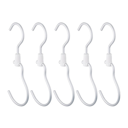 set of 5 clothes rail hooks