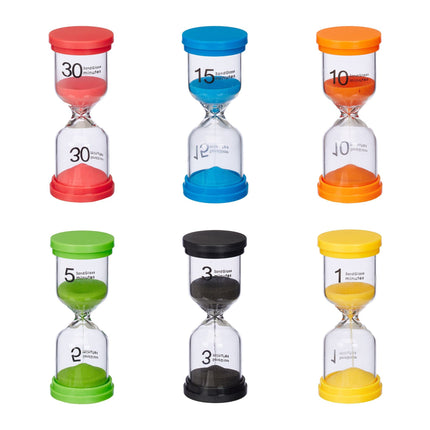 6er-Set Sanduhren für Kinder