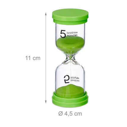 6er-Set Sanduhren für Kinder