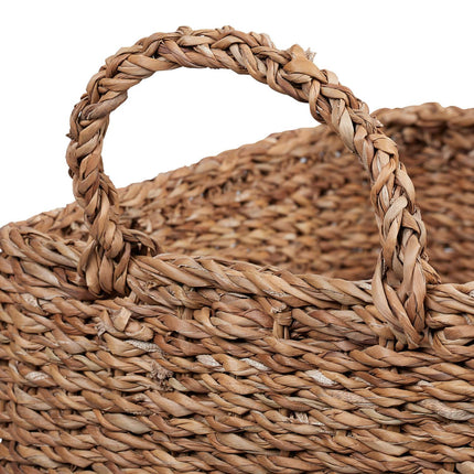 storage basket in 3 parts made of seaweed