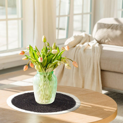 table set in 4 parts made of seaweed