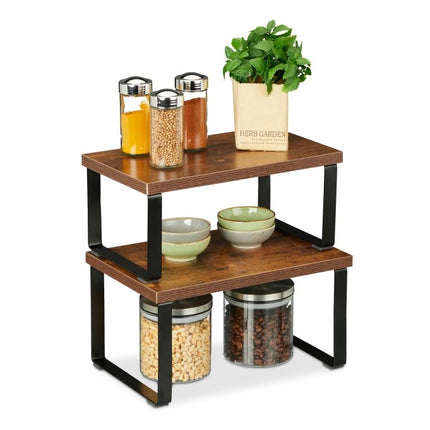 Tischregal 2-teilig Industriedesign