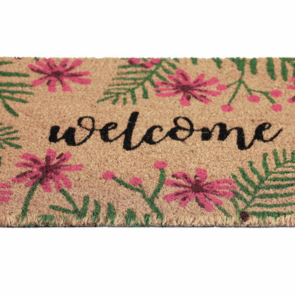 Kokosfußmatte „Tropical Welcome“