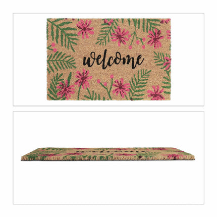 Kokosfußmatte „Tropical Welcome“