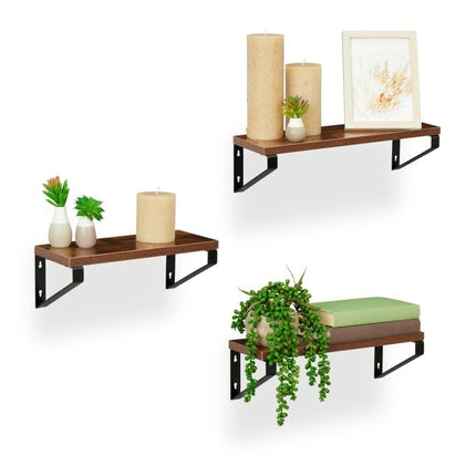 Wandregal 3er Set Industrial